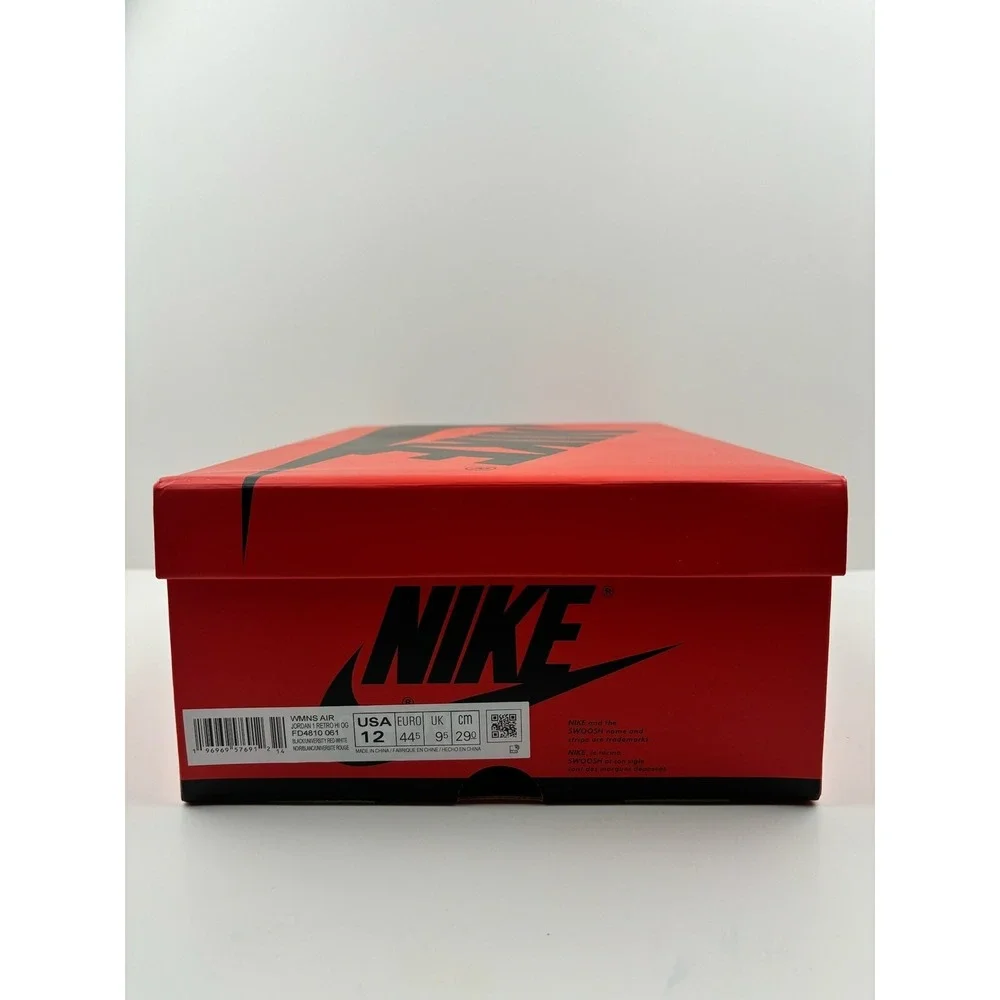 Nike Air Jordan 1 Retro High OG Satin Bred Women's Size 12/10.5M (FD4810-061)‎